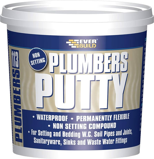 Everbuild Plumbers Putty Beige 750g