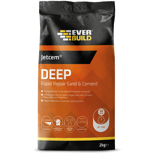 Jetcem Deep Rapid Repair Sand & Cement 2KG