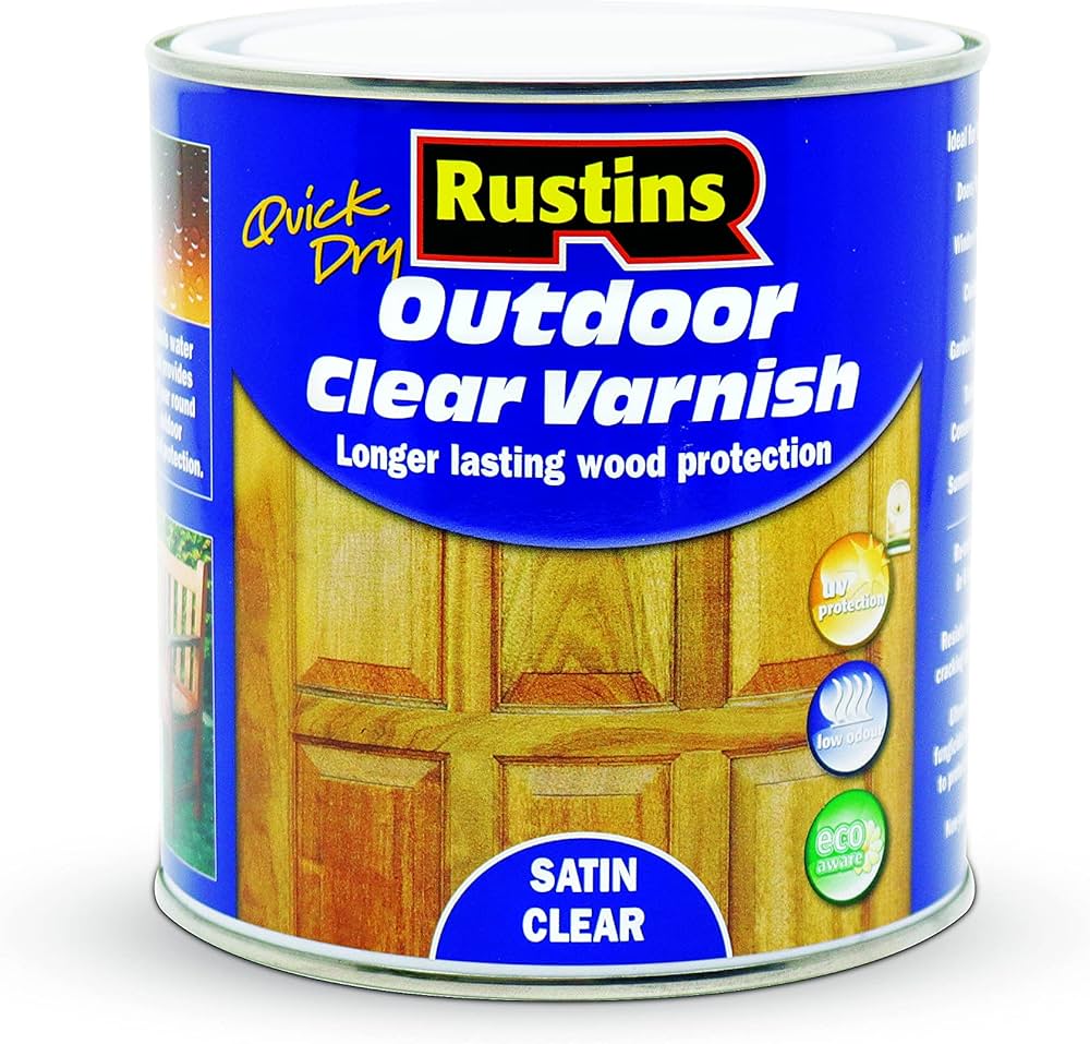 Outdoor Clear Varnish Satin - 1L