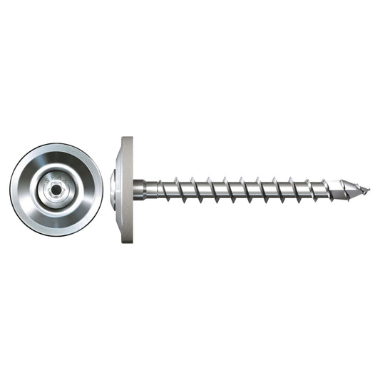 Spax T-Star Plus Raised Csk Sealing A2 S-Steel 4.5x45mm