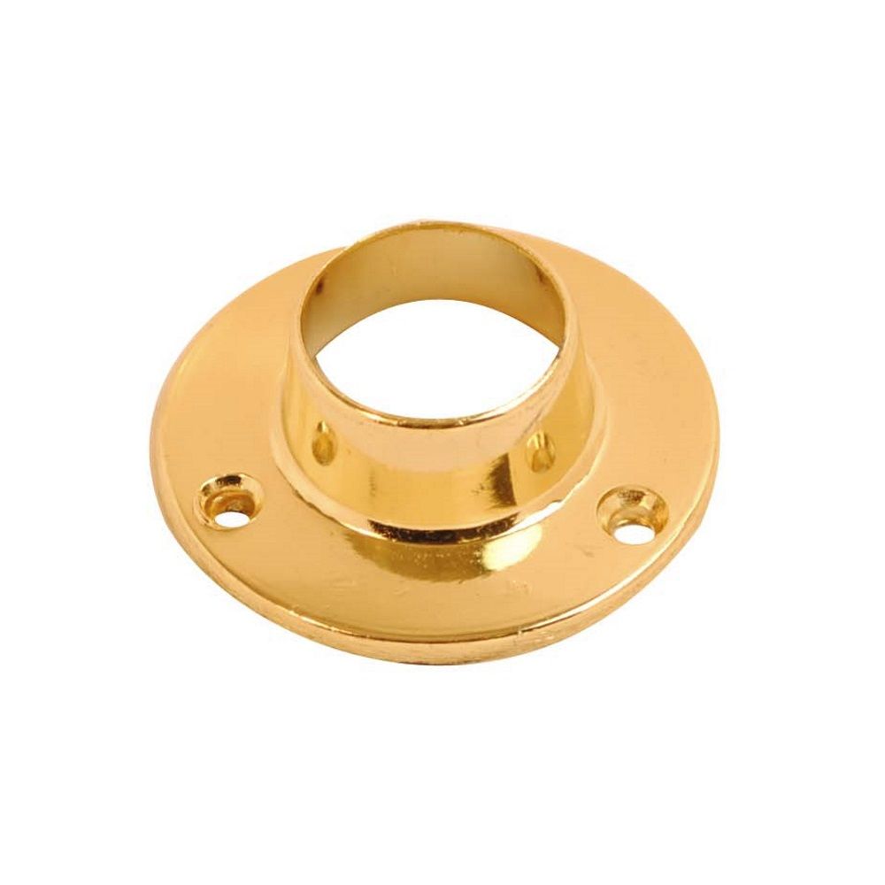 Wardrobe Rail Socket 25mm EB