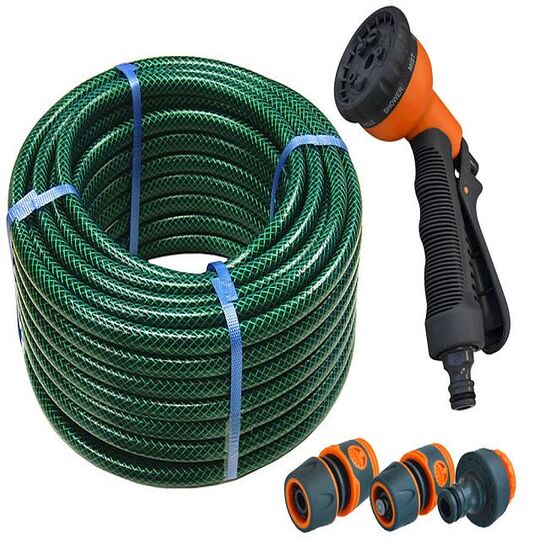 PVC Reinforced Hose 30m Fittings & Spray Gun