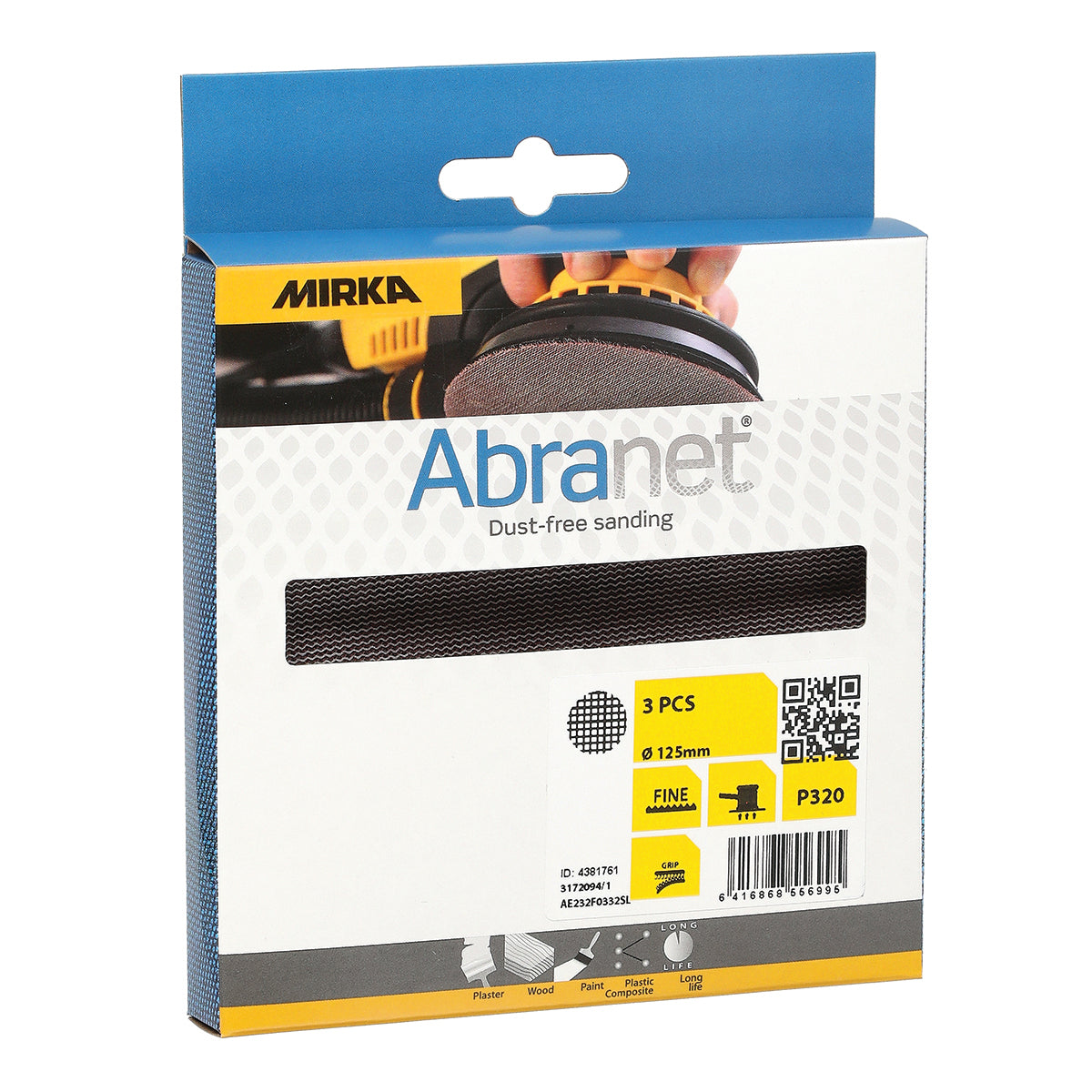 Mirka Abranet® Ø 125 mm Grip
