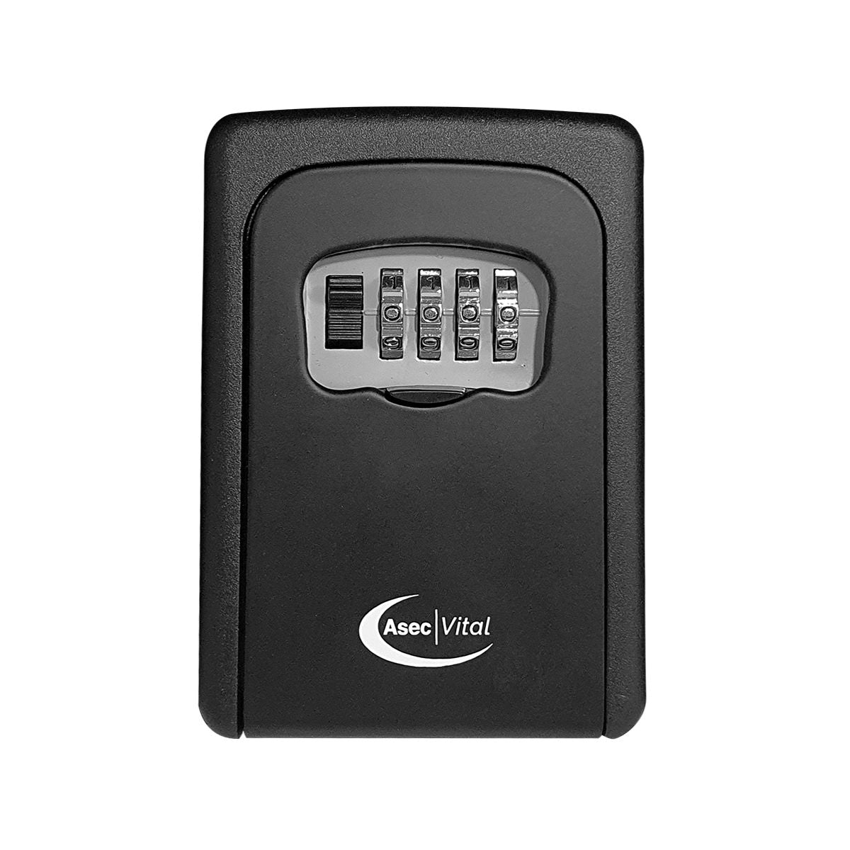 ASEC VITAL 4 Wheel Combination Key Safe Black