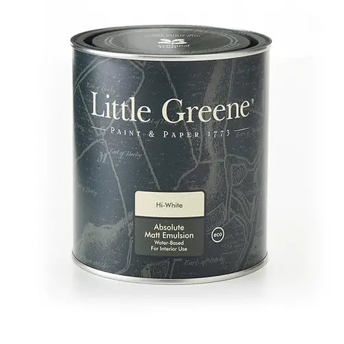 Little Greene Absolute Matt Emulsion 5L Hi-White Base