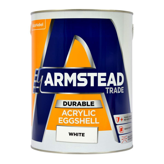 Armstead Trade Durable Acrylic Eggshell White