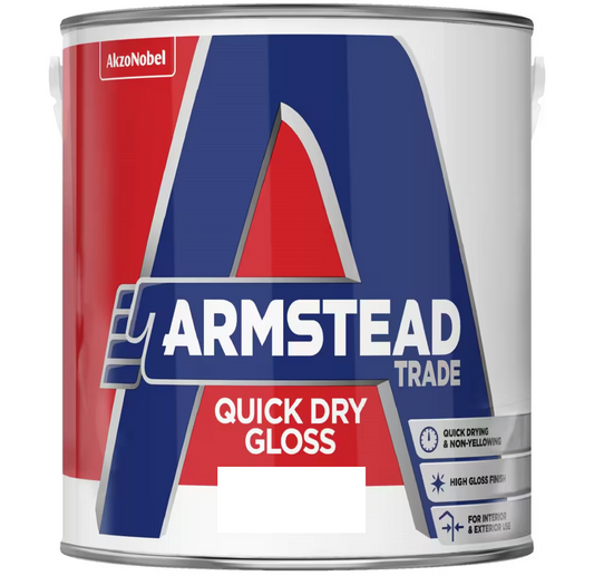 Armstead Trade Quick Dry Gloss Pure Brilliant White