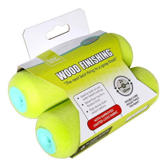 Wood Finishing Double Core Roller, (Lime Series) 6inch