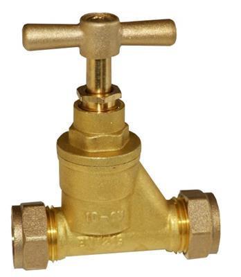 GENBRA 15mm BS Stop Tap