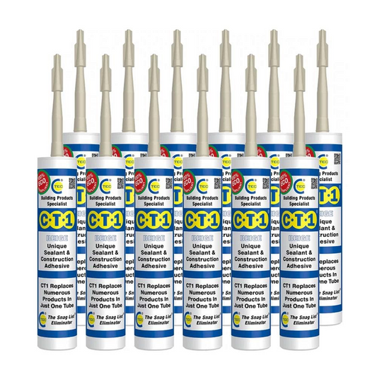 CT1 Adhesive & Sealant 290ml Beige (Pack of 12)