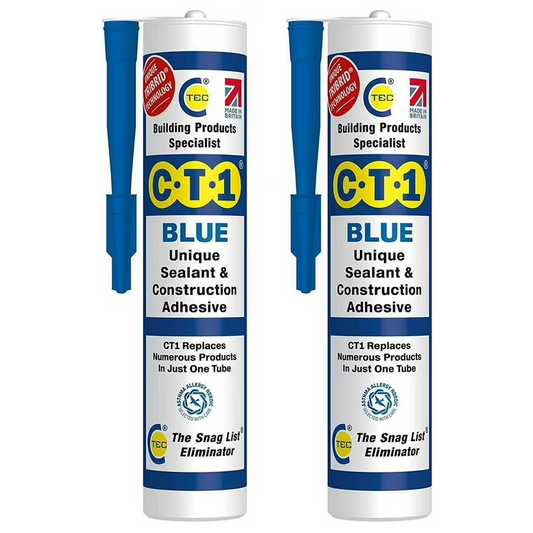 CT1 Adhesive & Sealant 290ml Blue (Pack of 2)