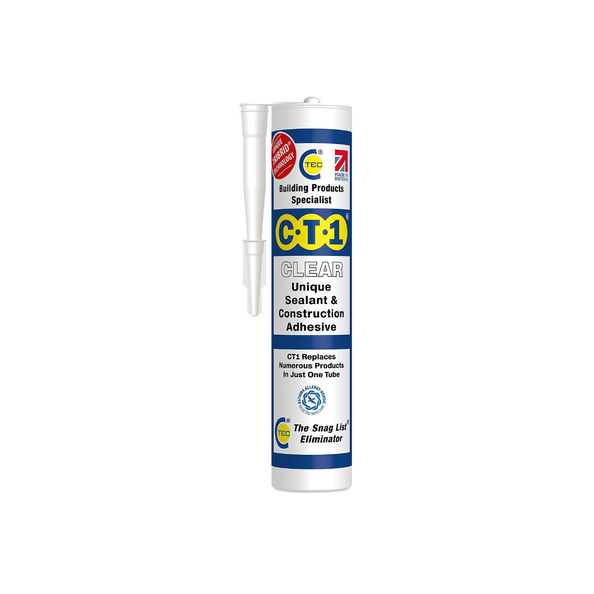 CT1 Sealant & Adhesive Clear 290ml