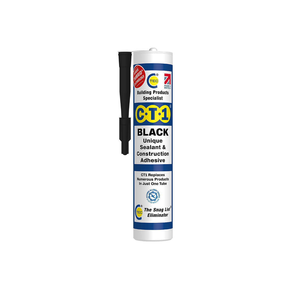CT1 Adhesive & Sealant 290ml Black