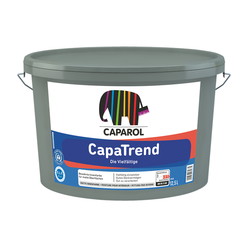 Caparol CapaTrend Interior Paint Black
