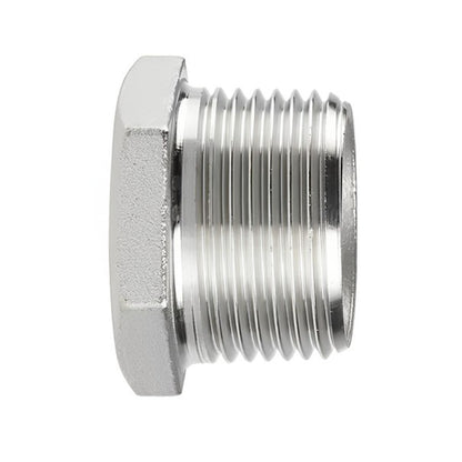 THREAD 1/2"""" x 3/8"""" Bush BRASS CHROME