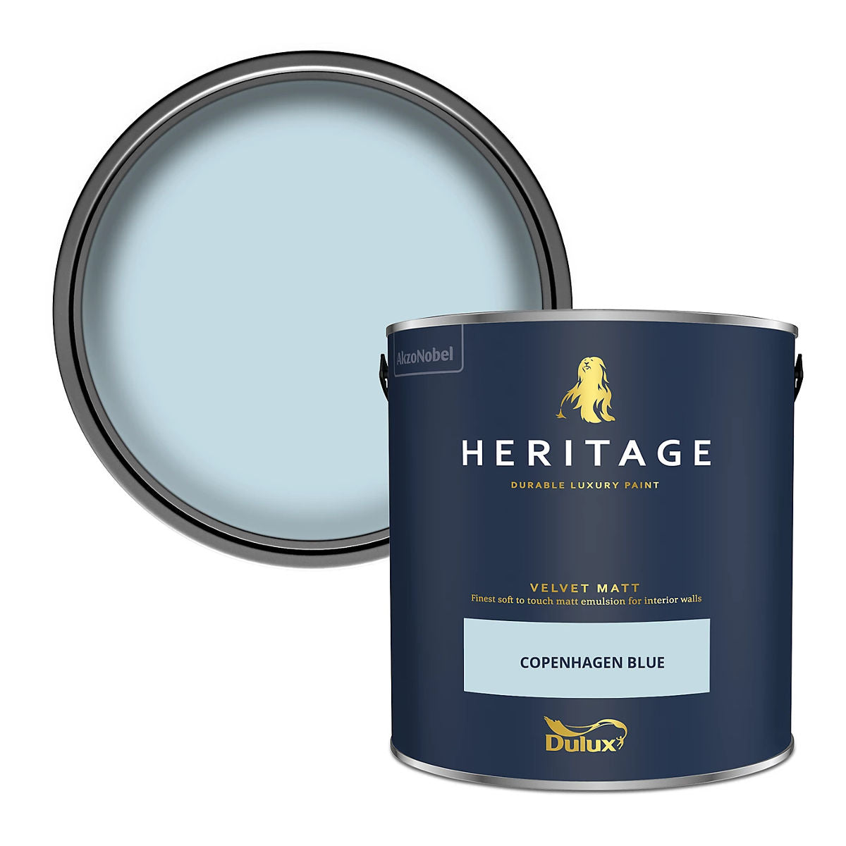 Dulux Heritage Velvet Matt (Tinted) Copenhagen Blue