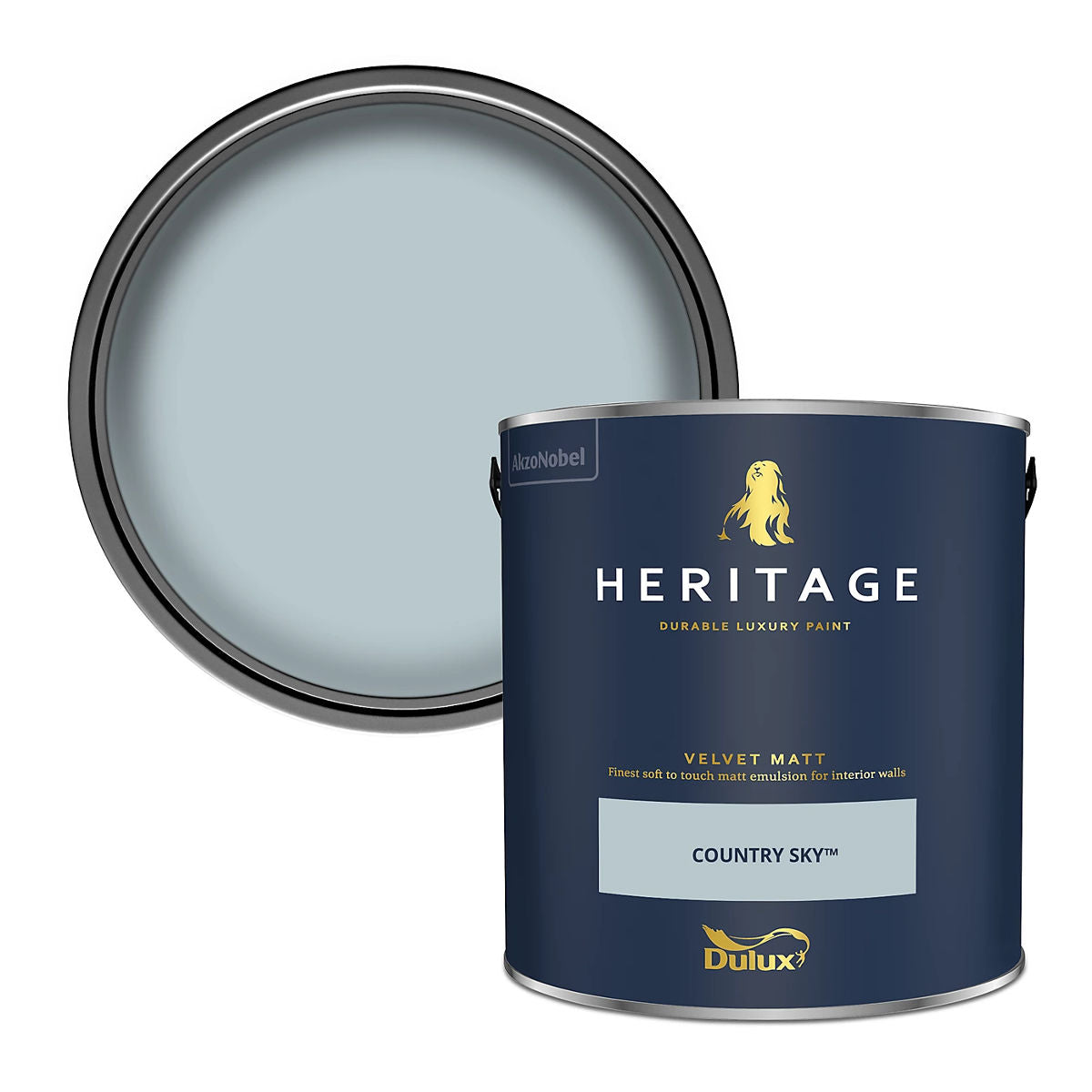 Dulux Heritage Velvet Matt Tinted Country Sky