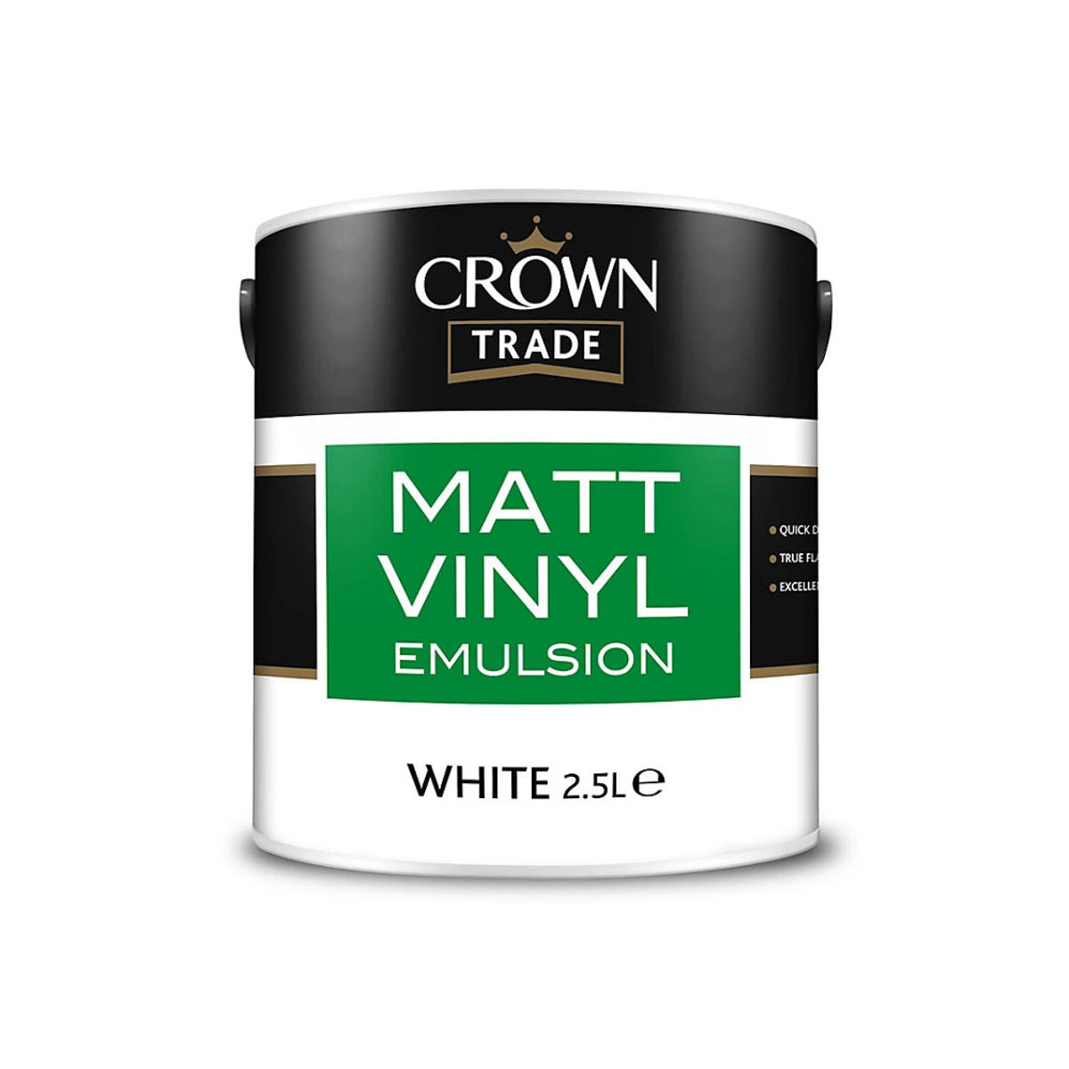 Crown Matt Vinyl Emulsion White 2.5L