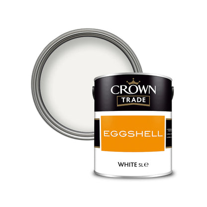 Crown Trade Eggshell White 5L