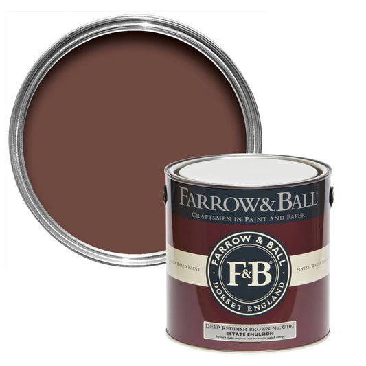 Farrow & Ball Deep Reddish Brown No. W101
