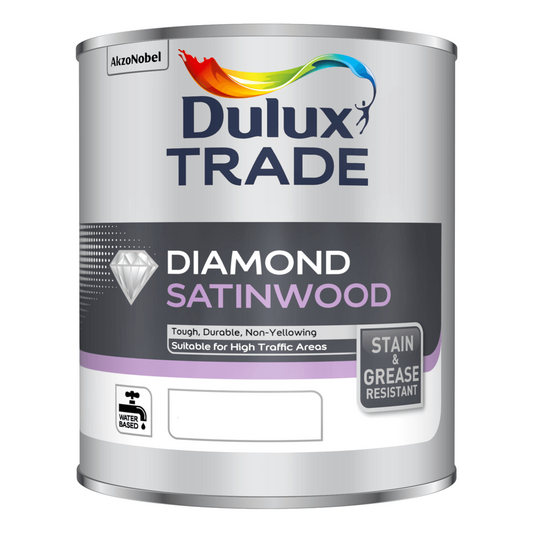 Dulux Trade Diamond Satinwood (Tinted) Rich Black