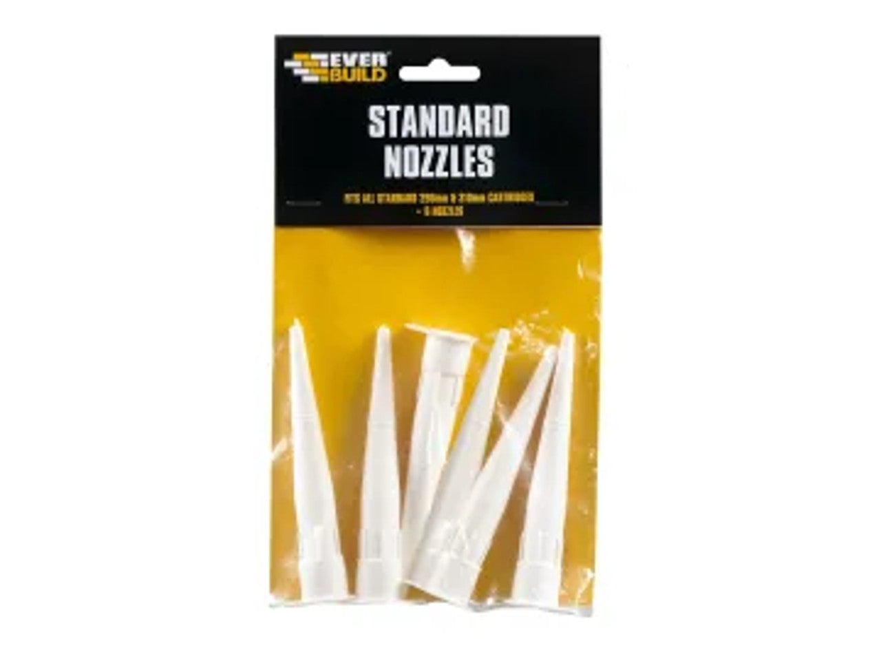 Standart Nozzles For Foil Cartridge Guns - 6PK