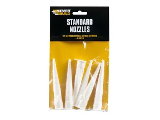 Standart Nozzles For Foil Cartridge Guns - 6PK