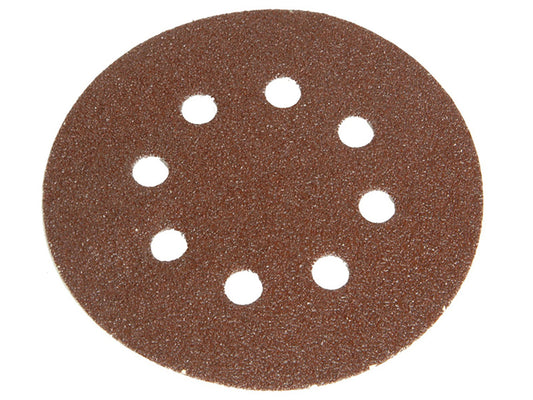 Hook & Loop Sanding Disc 150mm Medium Fine (Pack Of 5)