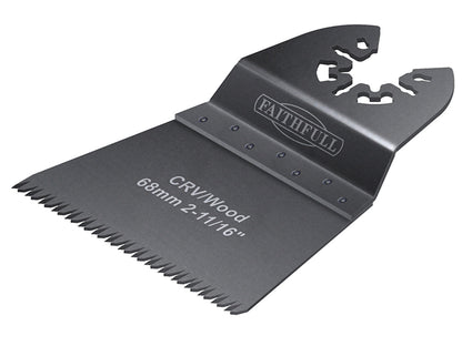 Faithfull Multi-Function Tool Blade Wood 68mm 1Pk