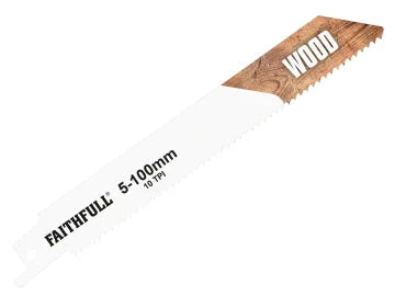 Sabre Saw Blade Wood 150mm 5pk