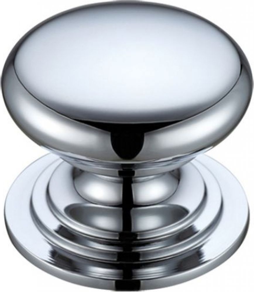 Victorian Cupboard Knob 38mm CP