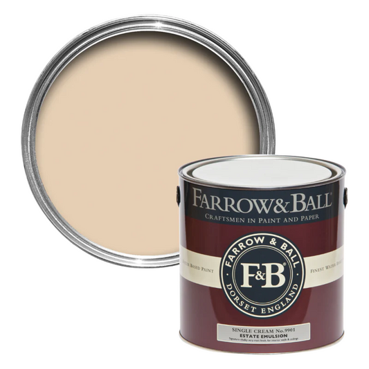Farrow & Ball Single Cream No. 9901