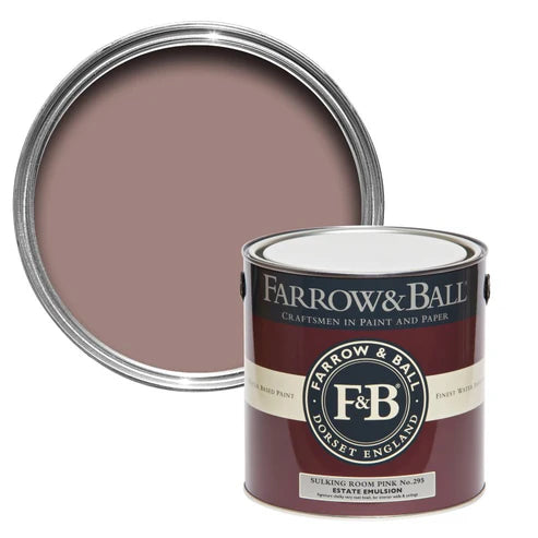 Farrow & Ball Sulking Room Pink No.295