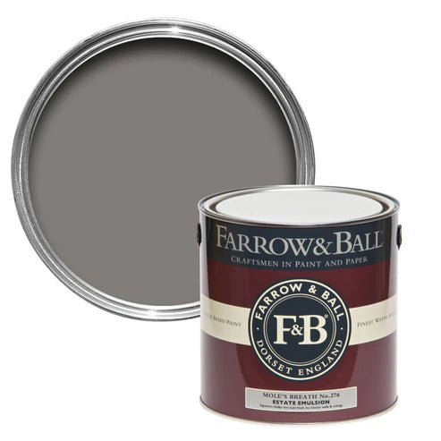 Farrow & Ball Mole's Breath No.276 - 750ml, 2.5L, 5L