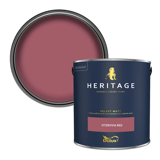 Dulux Heritage Velvet Matt Tinted Fitzrovia Red