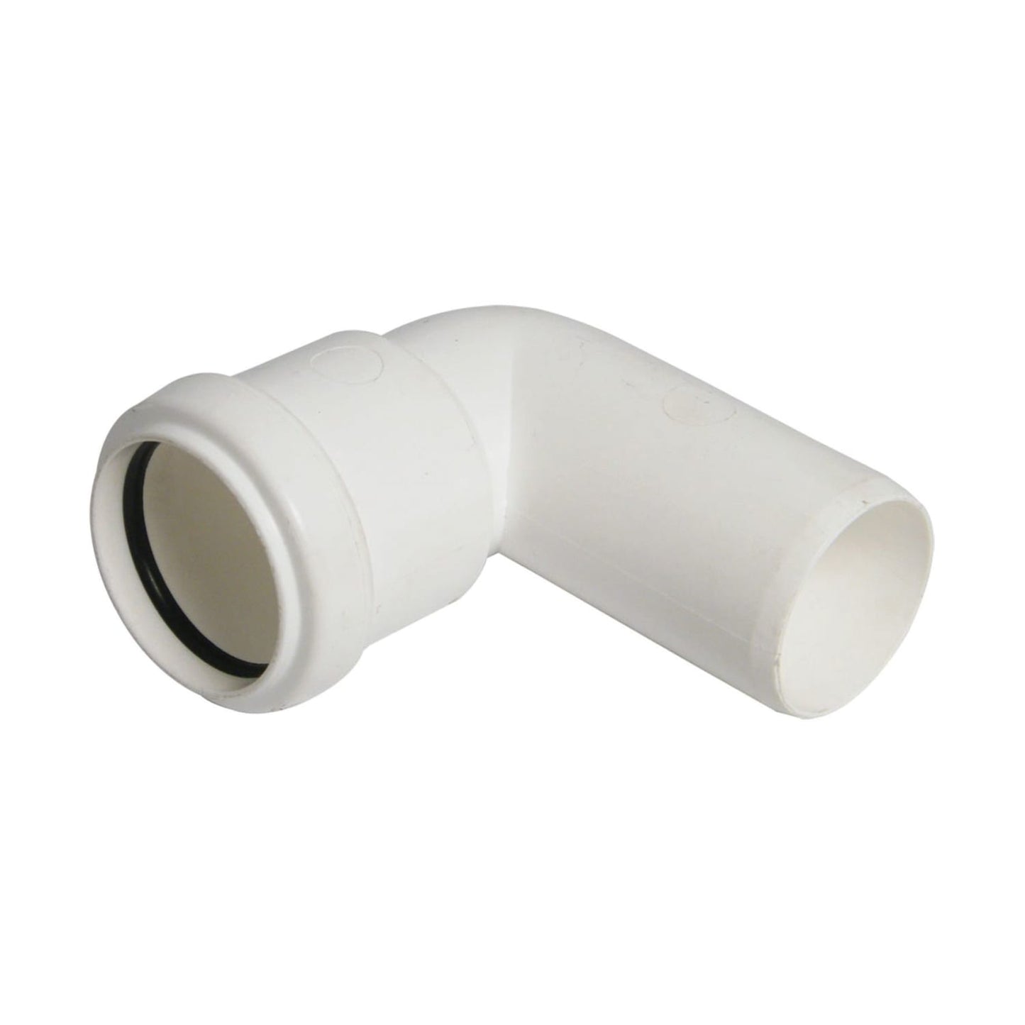 Waste Solvent Weld 32mm 90 Degree Conversion Bend White