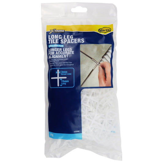 3MM x 500 LONG LEG TILE SPACER