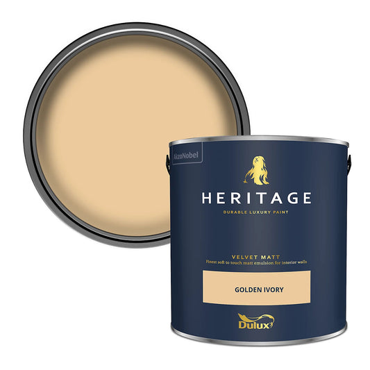 Dulux Heritage Velet Matt Tinted Golden Ivory