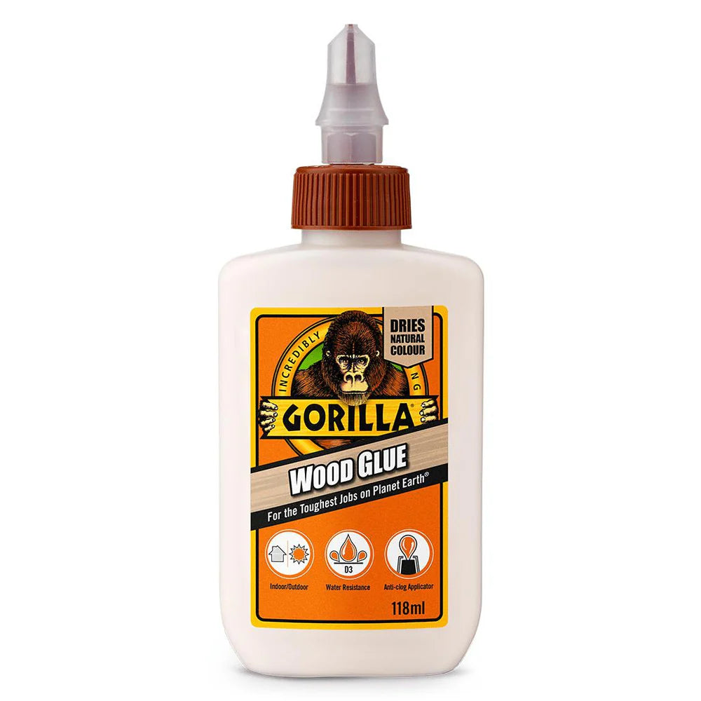 Gorilla PVA Wood Glue 118ml
