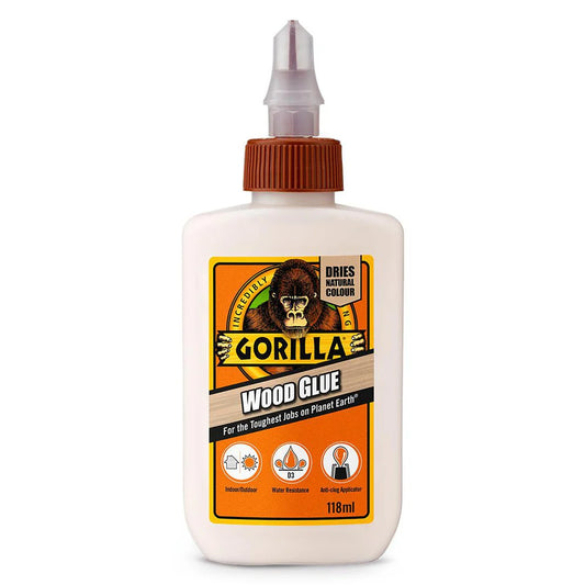 Gorilla PVA Wood Glue 118ml