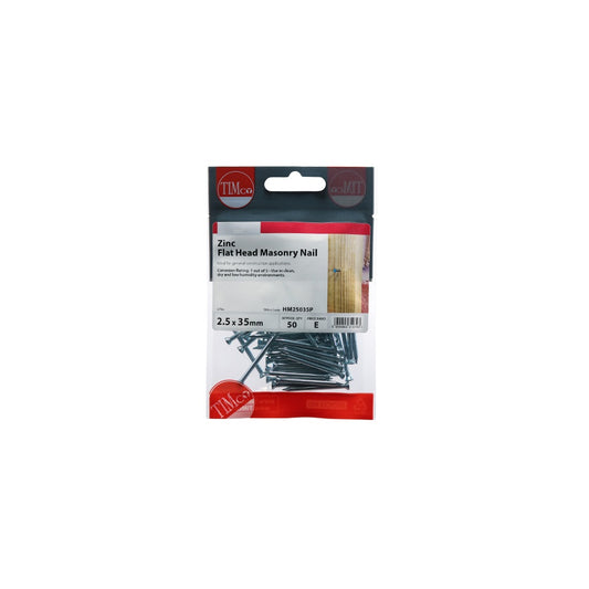 Timco Masonry Nails-2.5x35mm