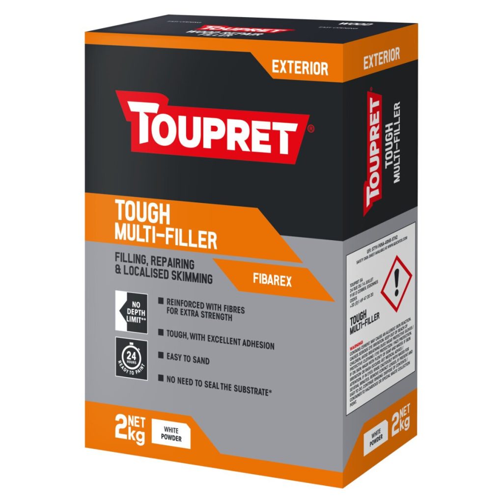 Toupret Tough Multi-Filler (Fibarex) White 2kg