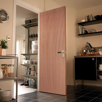 Internal Plywood FD30 Fire-rated Door 1981x762mm