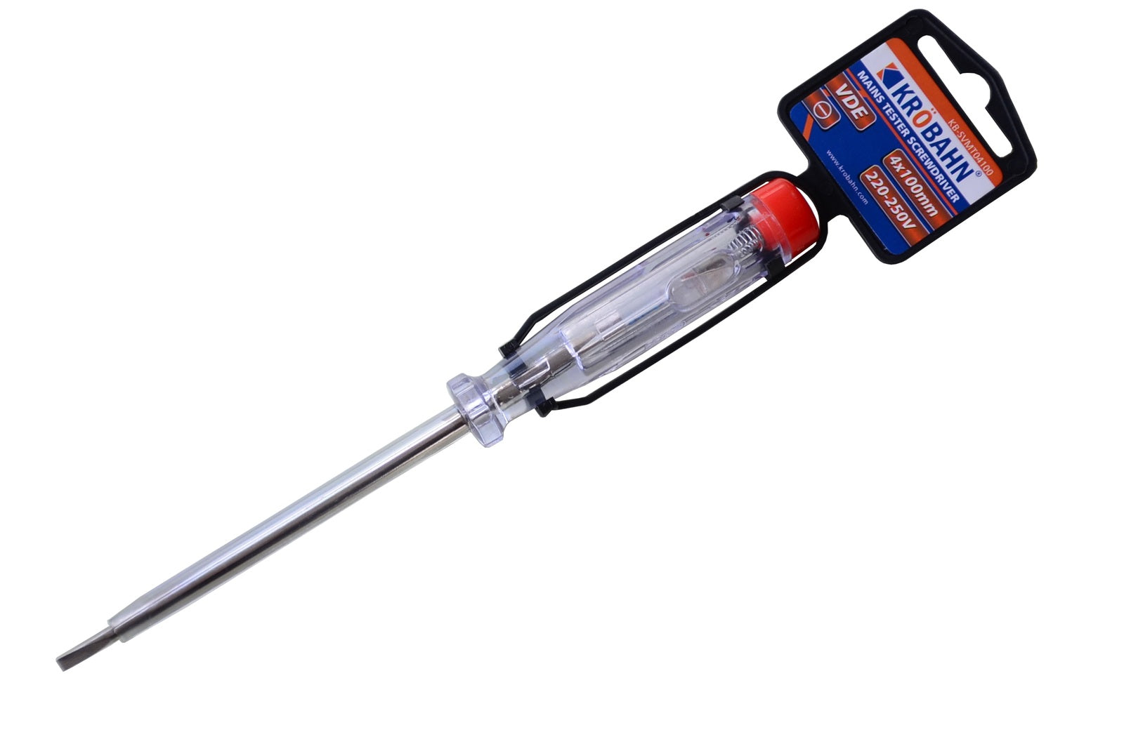 Mains Tester Screwdriver - 4 x 100mm – ZYBER