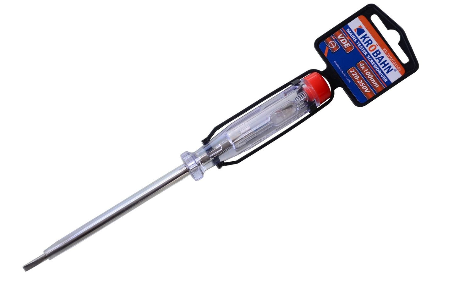 Mains Tester Screwdriver - 4 x 100mm