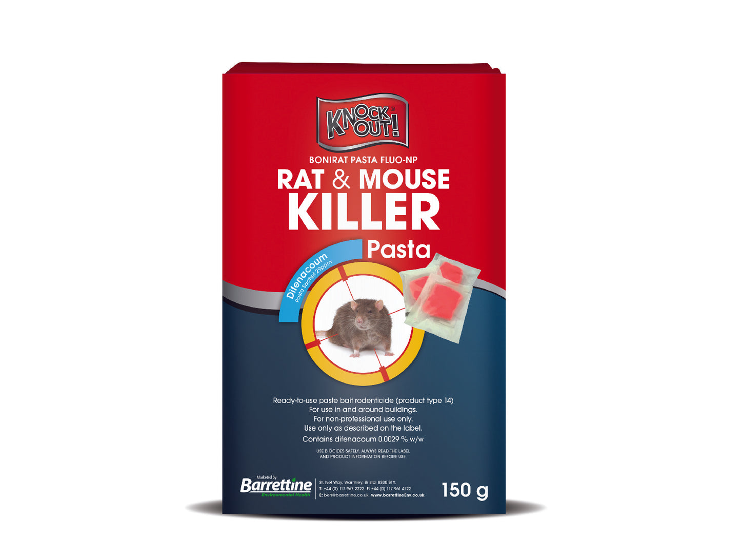 Knockout Pasta Sachets 150g