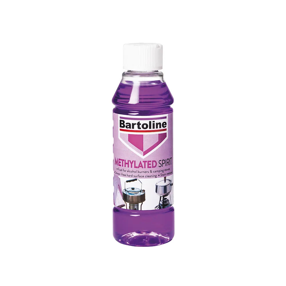 250ml Bottle Bartoline Methylated Spirit
