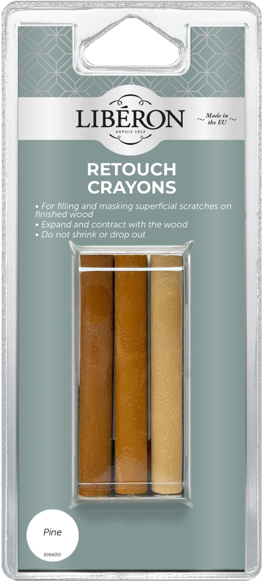 Retouch Crayons Pine 3 Pack BP
