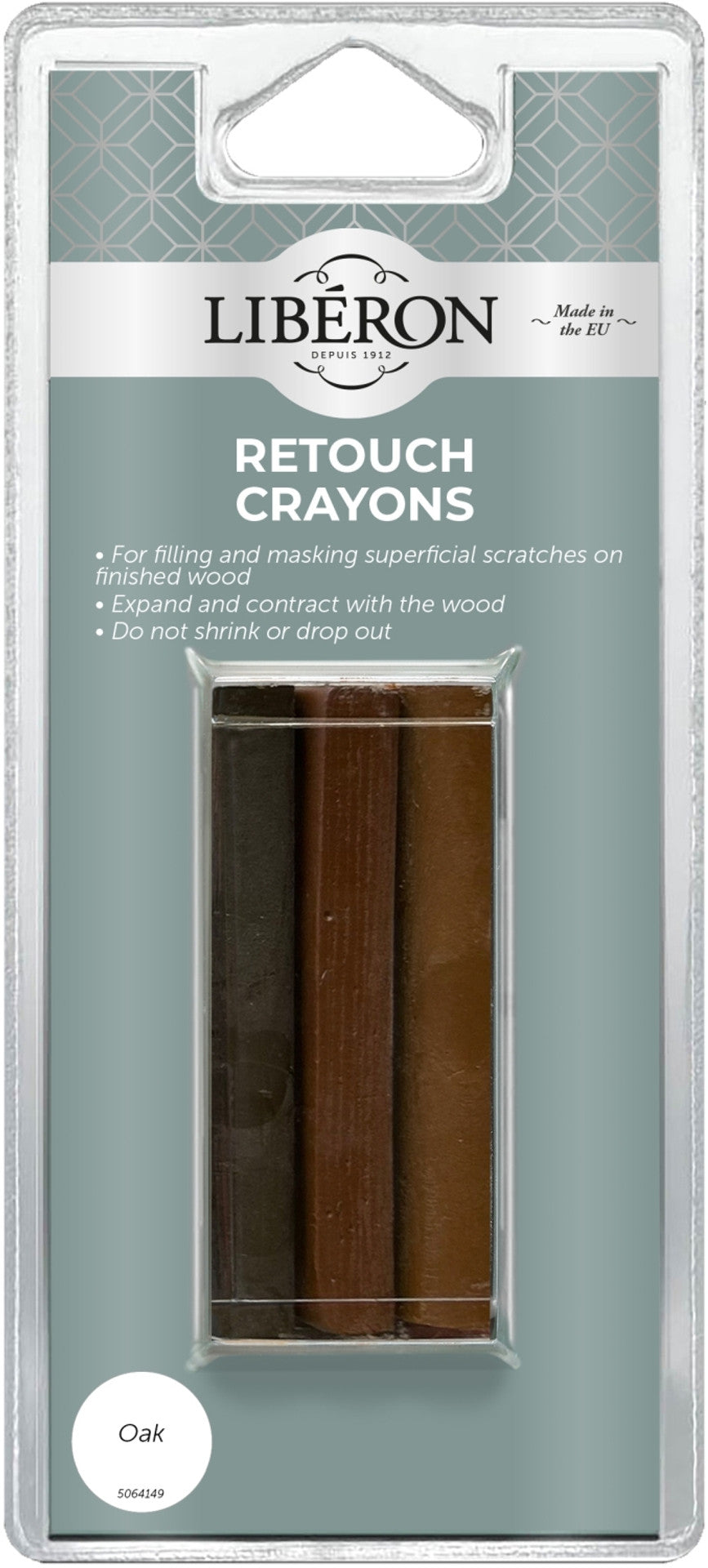 Liberon Retouch Crayons Oak 3 pk BP