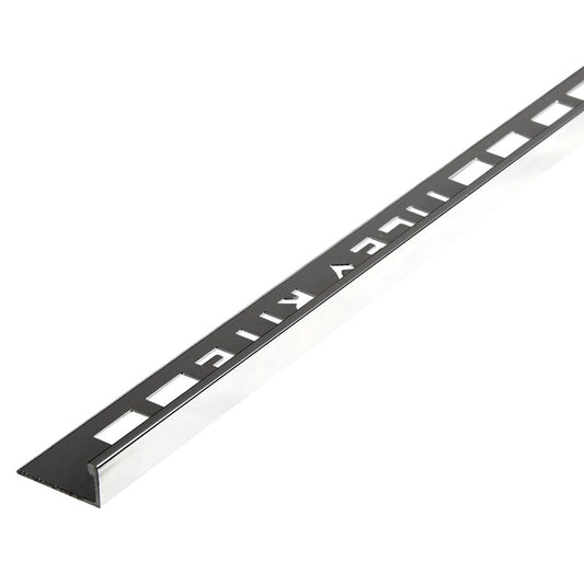 L Floor Trim (10mm) Matt Silver